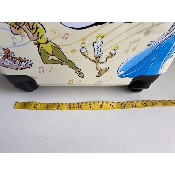 Bioworld Disney 100 Years Of Music And Wonder 20” Carry On Spinner Suitcase NEW - Picture 14 of 16